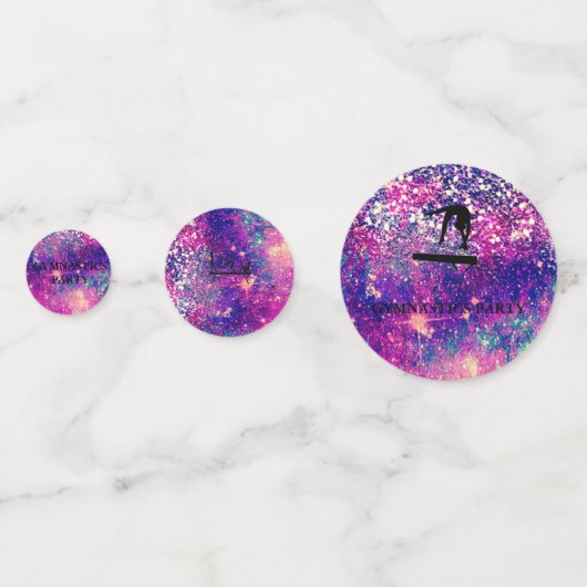 GYMNASTIEKFEEST CONFETTI (Voorkanten)