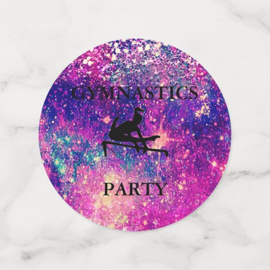 GYMNASTIEKFEEST CONFETTI (Medium achterkant)