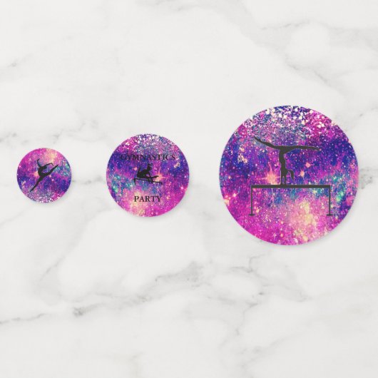 GYMNASTIEKFEEST CONFETTI (Achterkanten)