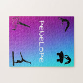 Gymnastiekgebeurtenissen Koelgradiënt Puzzle Legpuzzel (Horizontaal)