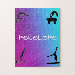 Gymnastiekgebeurtenissen Koelgradiënt Puzzle Legpuzzel