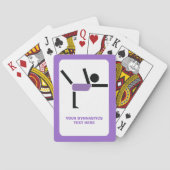 Gymnastiekgiften, aangepast voor turnscans pokerkaarten (Achterkant)