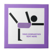 Gymnastiekgiften, aangepast voor turnscans tegeltje (Voorkant)