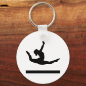 Gymnastiekgymnast Sleutelhanger (Voorkant)