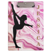 Gymnastiekklembord Klembord (Voorkant)