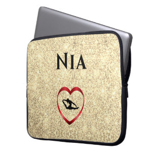 Gymnastieklaptophoes voor meisjes - Persoonlijke n Laptop Sleeve