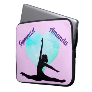 Gymnastieklaptophoes voor meisjes, speciaal aangep laptop sleeve