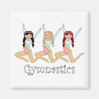 gymnastiekmeisjes magneet