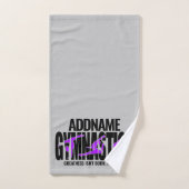 GymnastiekNAAM Acrobat Team Handspring Gymnast Bad Handdoek (Handdoek)