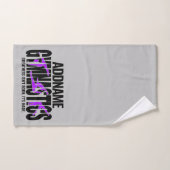 GymnastiekNAAM Acrobat Team Handspring Gymnast Bad Handdoek (Handdoek)