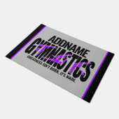 GymnastiekNAAM Acrobat Team Handspring Gymnast Deurmat (Schuin)