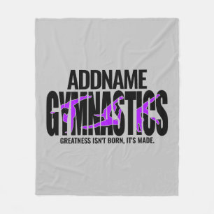 GymnastiekNAAM Acrobat Team Handspring Gymnast Fleece Deken
