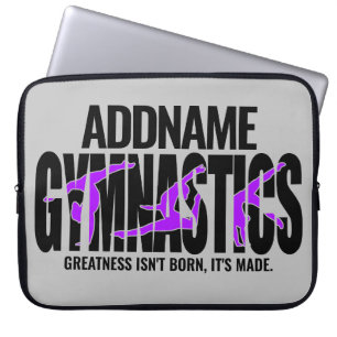 GymnastiekNAAM Acrobat Team Handspring Gymnast Laptop Sleeve