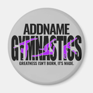 GymnastiekNAAM Acrobat Team Handspring Gymnast Magneet