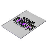 GymnastiekNAAM Acrobat Team Handspring Gymnast Notitieboek (Linkerzijde)