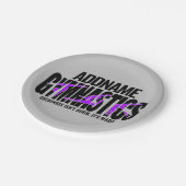 GymnastiekNAAM Acrobat Team Handspring Gymnast Papieren Bordje (Gekanteld)