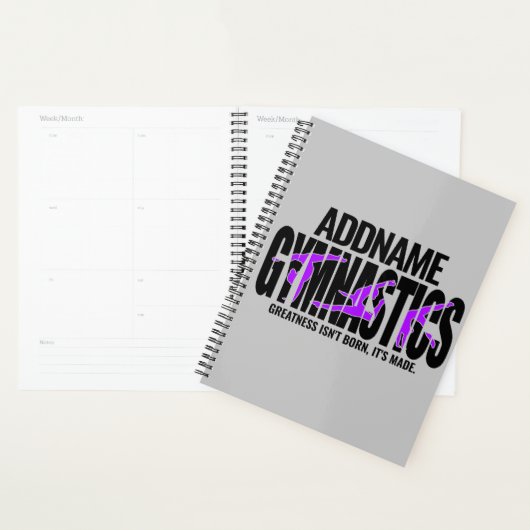 GymnastiekNAAM Acrobat Team Handspring Gymnast Planner (Display)