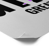 GymnastiekNAAM Acrobat Team Handspring Gymnast Poster (Hoek)