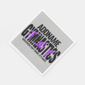 GymnastiekNAAM Acrobat Team Handspring Gymnast Servet (Hoek)