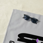 GymnastiekNAAM Acrobat Team Handspring Gymnast Strandlaken (In situ)