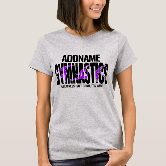 GymnastiekNAAM Acrobat Team Handspring Gymnast T-shirt (Voorkant)