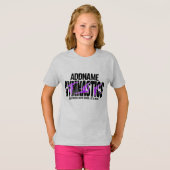 GymnastiekNAAM Acrobat Team Handspring Gymnast T-shirt (Voorkant volledig)