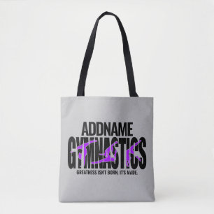 GymnastiekNAAM Acrobat Team Handspring Gymnast Tote Bag