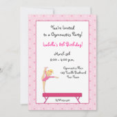 Gymnastiekpartij, Balansspel Kaart (Voorkant)