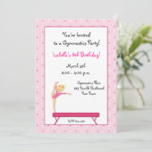 Gymnastiekpartij, Balansspel Kaart (Staand voorkant)