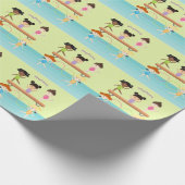 Gymnastiekpartij Cadeaupapier (Hoek)