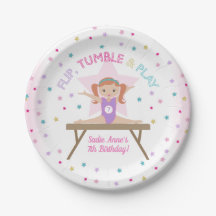 Gymnastiekpartij Red Hair Birthday Party