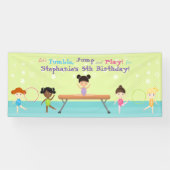 Gymnastiekpartij Spandoek (Horizontaal)