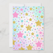 Gymnastiekpartij Unicorn Gymnastiek Kaart (Achterkant)