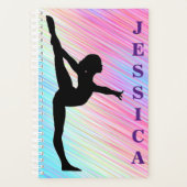Gymnastiekplanner met haar naam! planner (Voorkant)