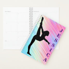 Gymnastiekplanner met haar naam! planner