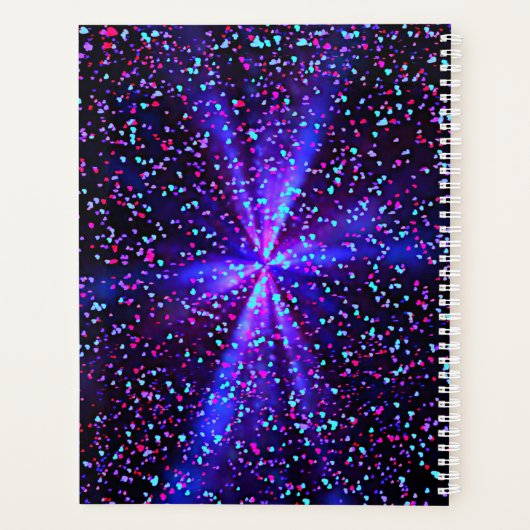 Gymnastiekplanner met naam van de gymnast planner (Achterkant)