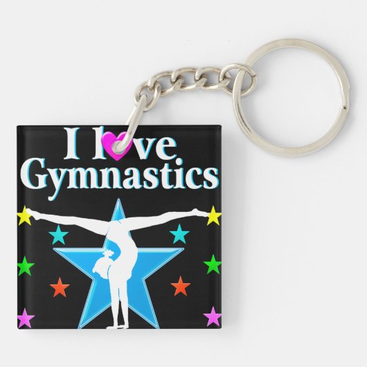 GYMNASTIEKPRINSES SLEUTELHANGER (Achterkant)