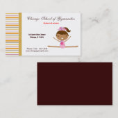 Gymnastiekschool Visitekaartje (Voorkant / Achterkant)