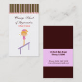 Gymnastiekschool Visitekaartje (Voorkant / Achterkant)