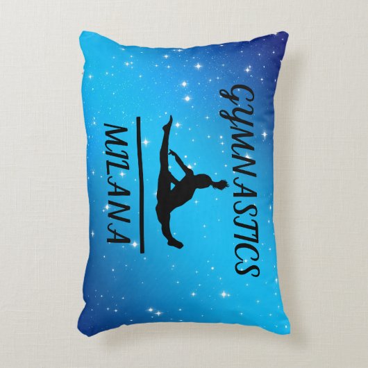 Gymnastiekster Gepersonaliseerd Sierkussen Accent Kussen (Voorkant(Verticaal))