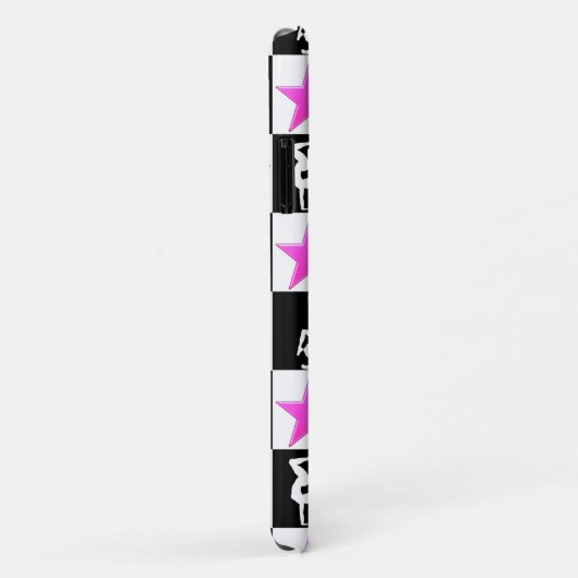 GYMNASTIEKSTER POSEERT GEPERSONALISEERD Case-Mate iPhone CASE (Achterkant/rechts)