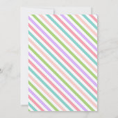 Gymnastiekuitnodiging | Gymnastiek Birthday Invite Kaart (Achterkant)