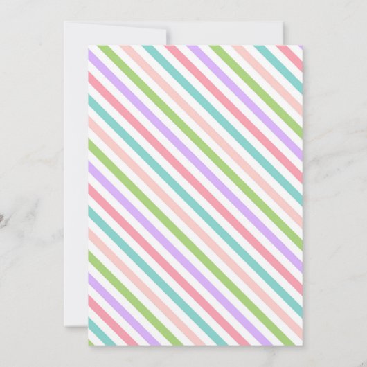 Gymnastiekuitnodiging | Gymnastiek Birthday Invite Kaart (Achterkant)