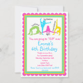 Gymnastiekuitnodigingen Kaart (Voorkant)