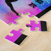 Gymnastiekvaardigheden kruiswoordpuzzel legpuzzel (Zijkant)