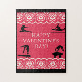 GymnastiekValentijnsdag Legpuzzel (Verticaal)