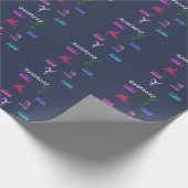 Gymnastiekvault, bars, Beam, Floor Cadeaupapier (Hoek)