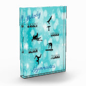 Gymnastiekvault, bars, Beam, Floor Custom Fotoblokken (Links)