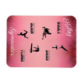 Gymnastiekvault, bars, Beam, Floor Custom Magneet (Horizontaal)