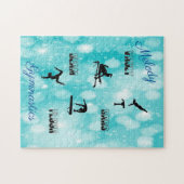 Gymnastiekvault, bars, Beam, Floor Custom Puzzle Legpuzzel (Horizontaal)